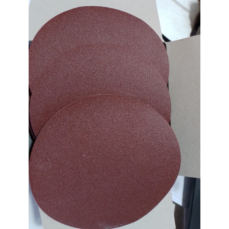 Nhám tròn 5 inch dán keo - nhám dán 125mm dán keo