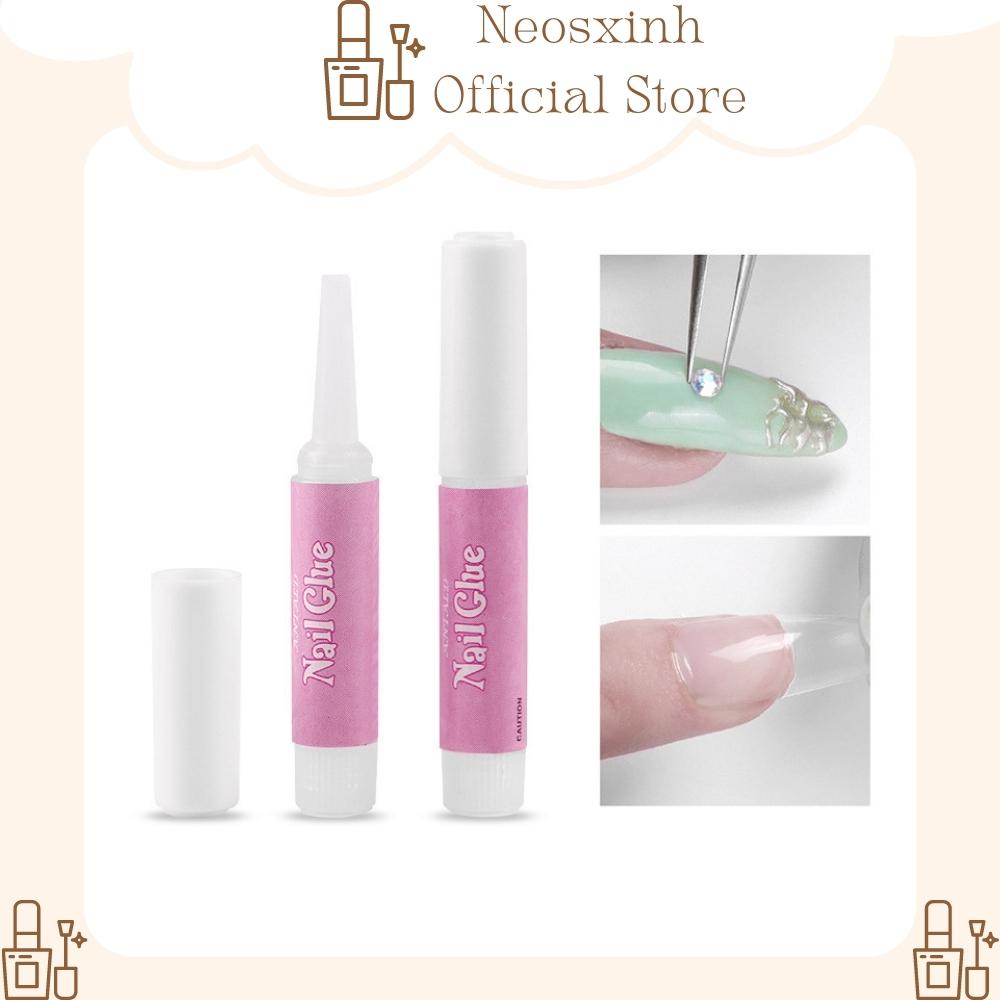 Chai Keo Dán Móng Tay Giả Mini Nailbox - Neosxinh Nails