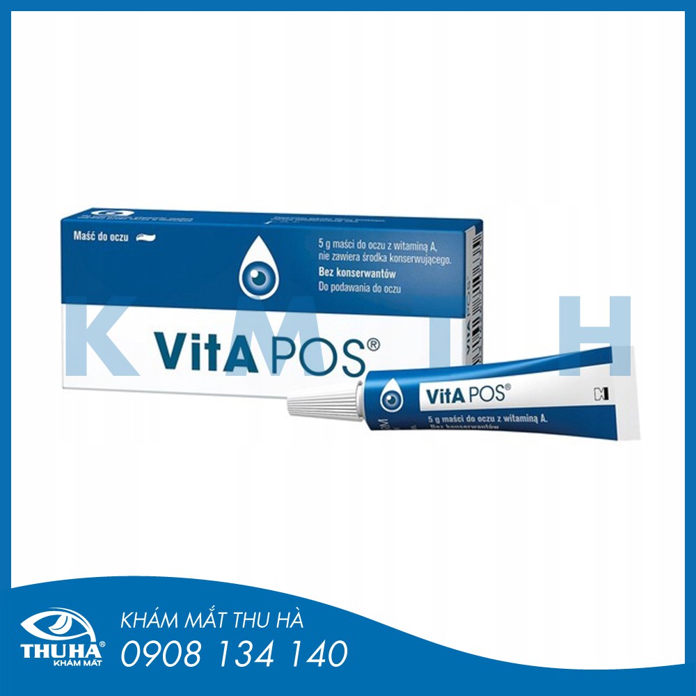 Mỡ Vitamin A tra mắt VitA POS® nay là HYLO NIGHT® [Đức] - Chính hãng