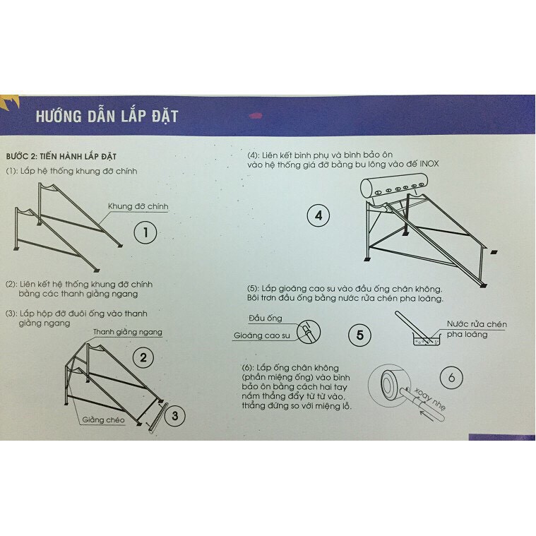 Máy nước nóng năng lượng mặt trời ĐẠI THÀNH CLASSIC F58( ống 58)-hàng chính hãng 100%