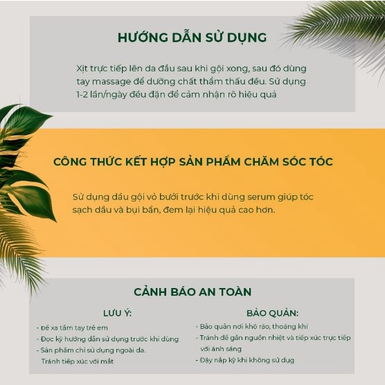 Xịt dưỡng tóc tinh dầu bưởi JULYHOUSE - giảm gãy rụng, mọc tóc nhanh, mềm mượt (Chai 100ml/38ml)