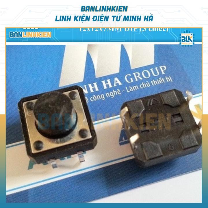 Nút Nhấn 4 Chân 12mm, 6mm…