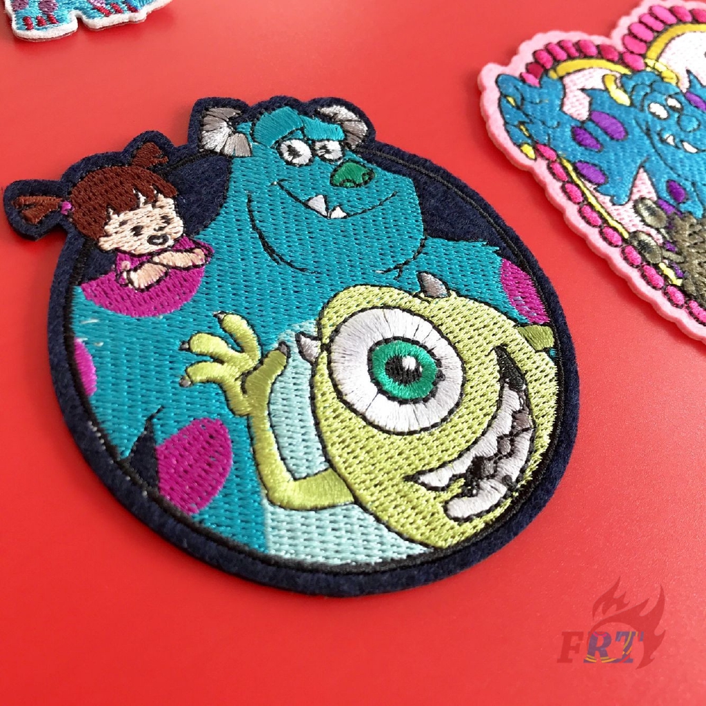 Miếng dán ủi họa tiết Disney Monsters Inc chủ đề số 03 trang trí DIY