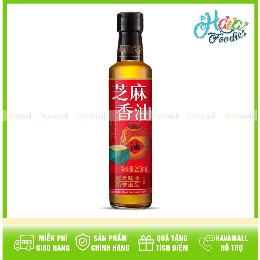 [HÀNG CHÍNH HÃNG] Dầu Mè Hải Thiên Chai 250ml