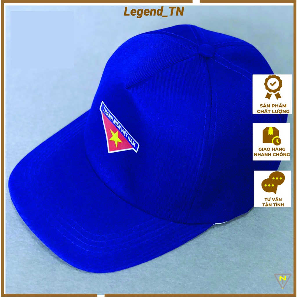 Mũ nón kết đoàn thanh niên, logo thêu nam nữ K-LEGEND Shop