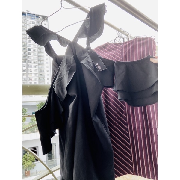 NEWTAG ~ Váy/ Đầm Dottie đen