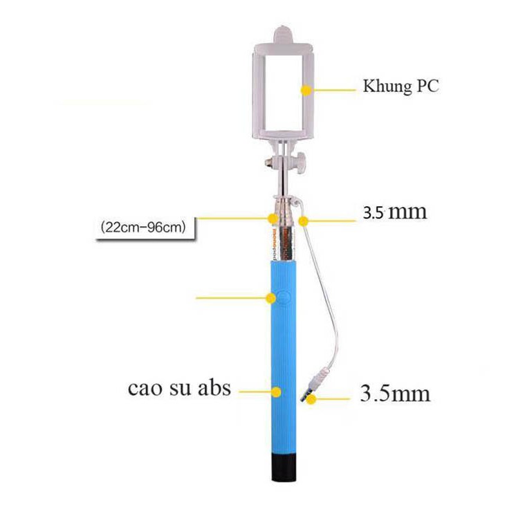 Gậy chụp ảnh tự sướng Monopod Z07 thời trang
