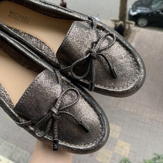 Giày Michael Kors Daisy Moc Nickel