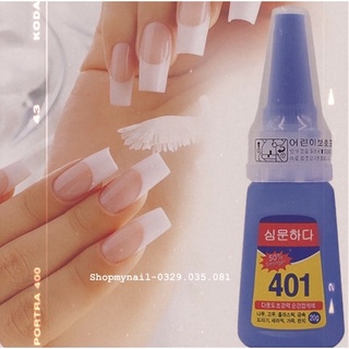 Keo gắn móng ,đính đá 401