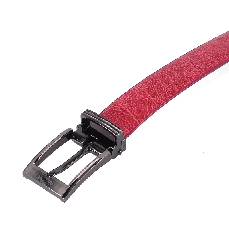Thắt lưng nữ da đà điểu Huy Hoàng màu hồng HP5406