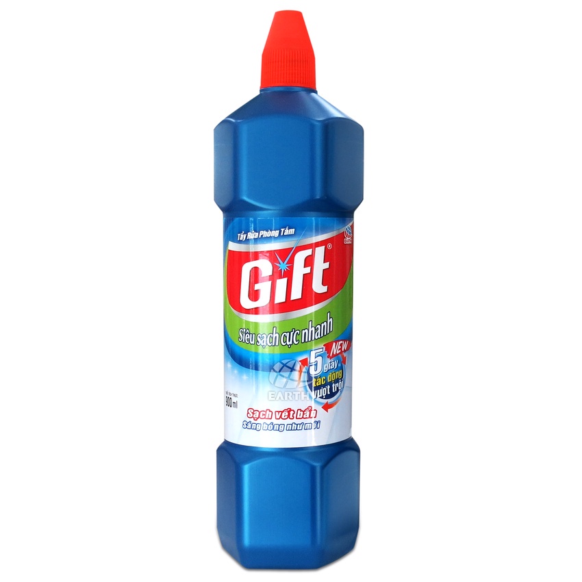 CAN 4L Nước Tẩy Bồn Cầu, Nhà Vệ Sinh Gift Siêu Sạch