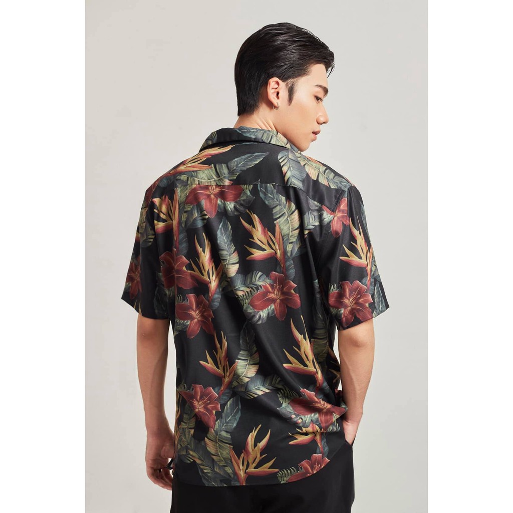 Áo Sơ Mi Ngắn Tay Nam Họa Tiết HIGHWAY MENSWEAR Tomas Cuban Shirt | BigBuy360 - bigbuy360.vn