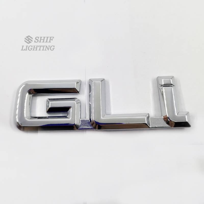 Miếng dán hình logo trang trí xe hơi GLI