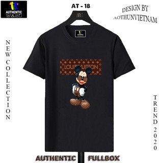 Áo Thun Cotton In Decal Luisvuiton Cao Cấp