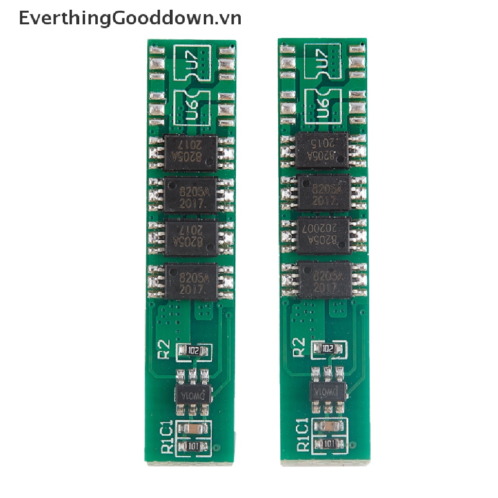 1 Bảng Mạch Bảo Vệ Pin Li-ion 4 Mos BMS PCM 18650 1S 10A 3.7V