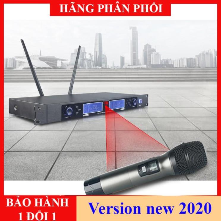 Flash sale - Mic hát không dây, Bộ Micro không dây EPXCM kèm đầu thu - âm thanh mượt mà, không hú rít- BẢO HÀNH UY TÍN