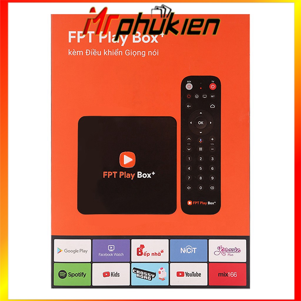 Tivi box FPT PlayBox 4k 2019 Hàng chính hãng Full box - MrPhukien