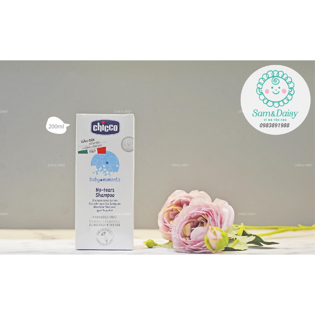 Sữa tắm yến mạch chicco 200ml