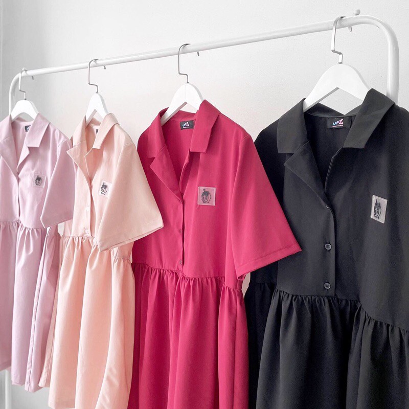 UPZ Đầm Babydoll Logo (4 Màu) | BigBuy360 - bigbuy360.vn