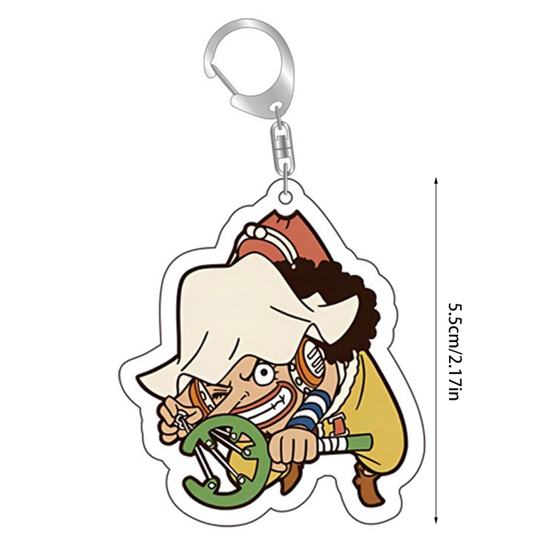 Móc Khóa Acrylic Hình Nhân Vật Luffy Trong Phim Hoạt Hình One Piece