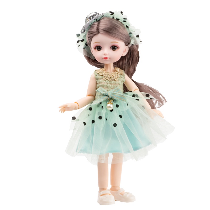 Búp bê BJD bằng nhựa 26cm 10 inch 13 khớp có thể di chuyển thời trang mùa hè xinh xắn