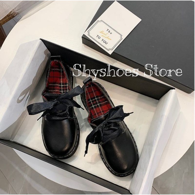 (CÓ SẴN) Giày oxford cột dây phong cách vintage| hot 2020| đế 3cm| numsvip freeship extra | BigBuy360 - bigbuy360.vn