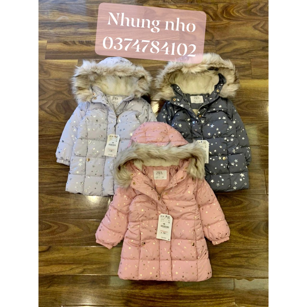 Áo Phao Za.ra cho bé gái