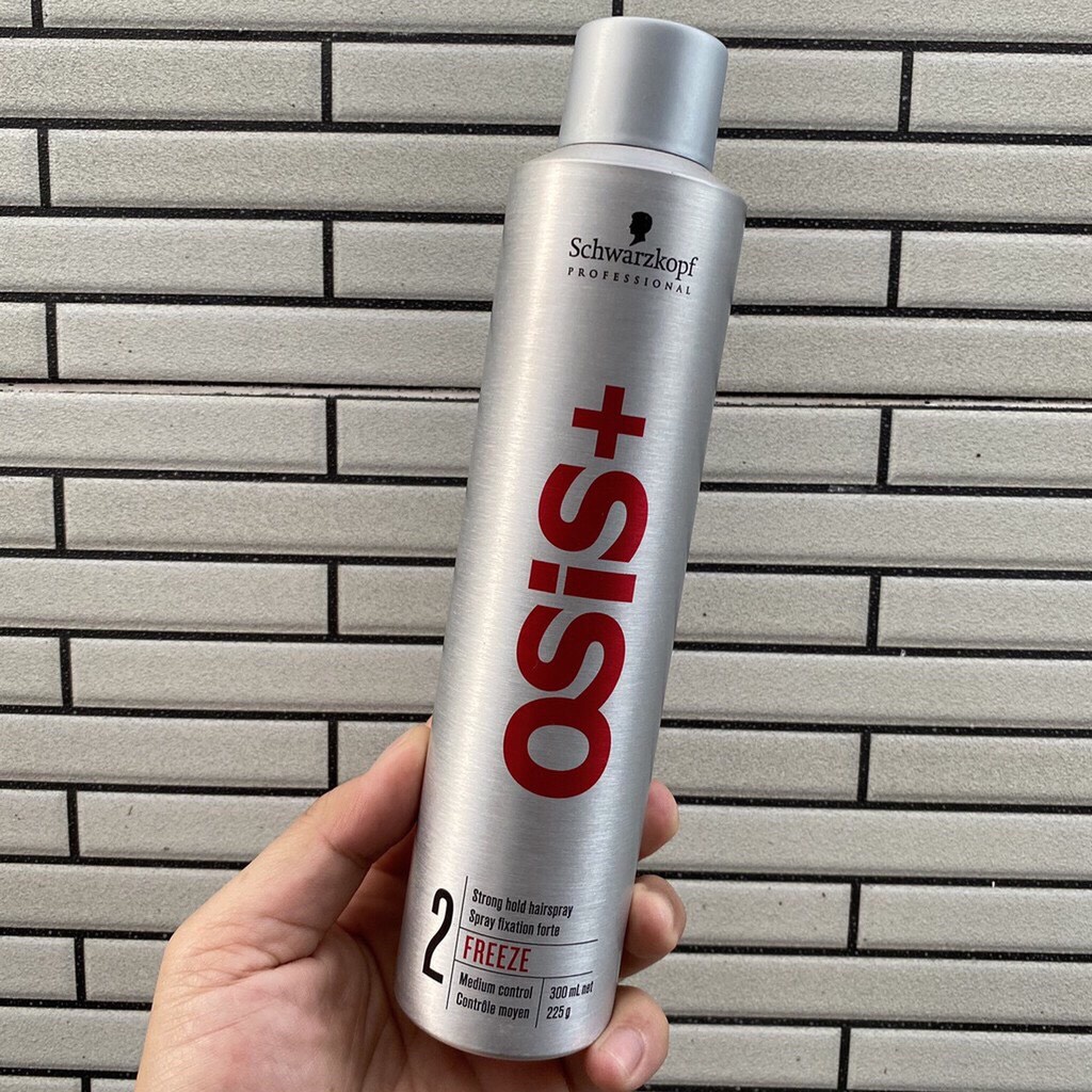 Gôm Xịt Tóc Giữ Nếp Tóc Osis +2 Freeze 300ml - Osis Chính Hãng