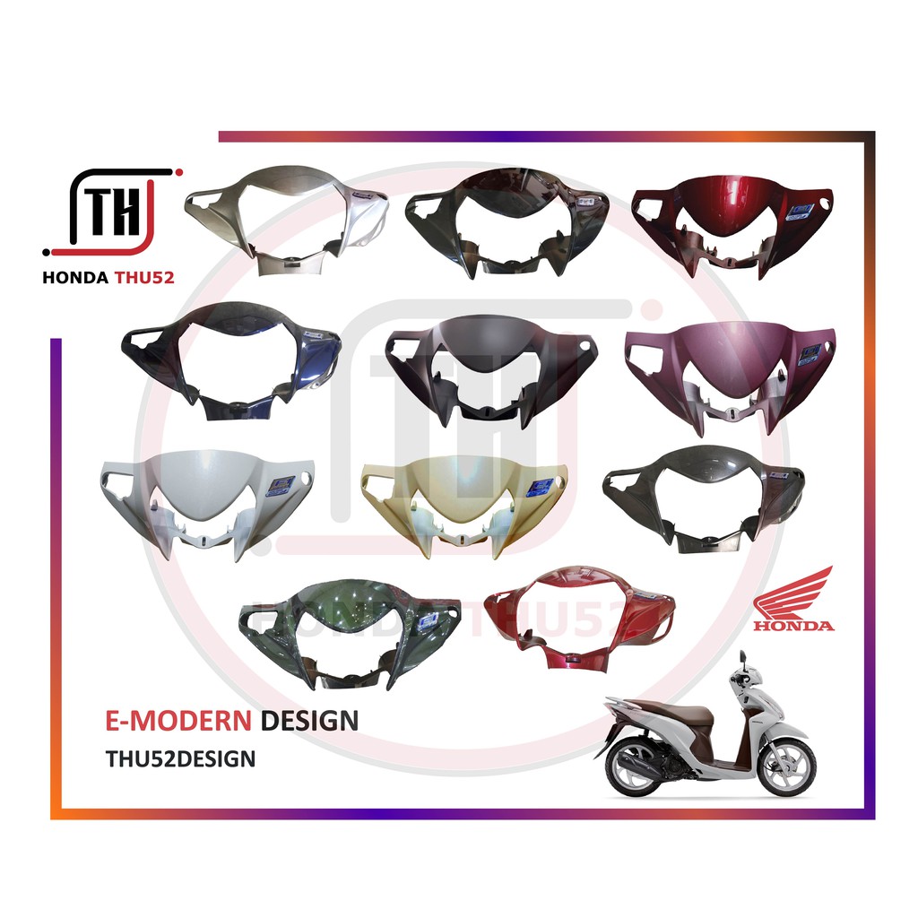 Ốp Đầu Trước Bàn Thờ Vision 2014 -2020 HONDA XANH ĐỎ VÀNG ĐEN XÁM BẠC
