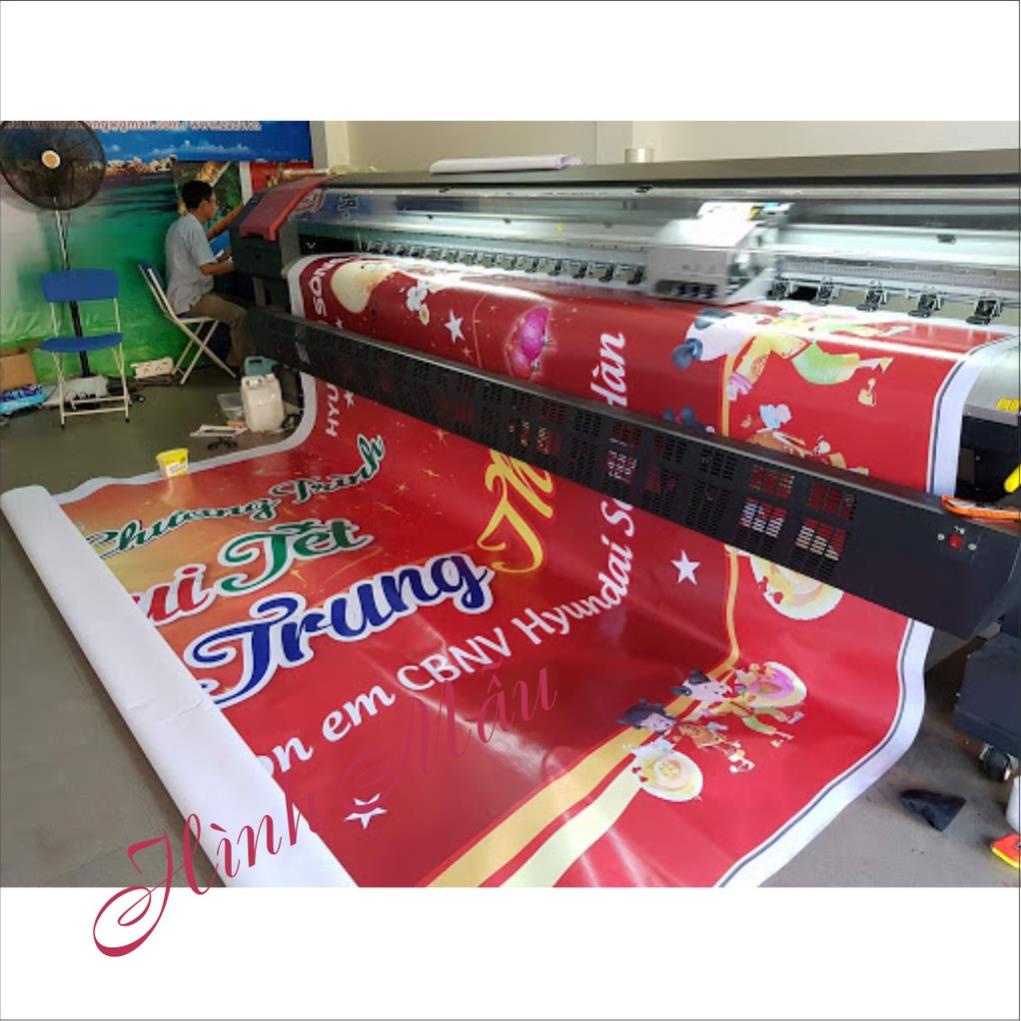 Banner theo mẫu sinh nhật khổ lớn, happy brithday  in hiflex