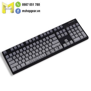 Set keycap PBT Ghi xám 104 keys OEM profile