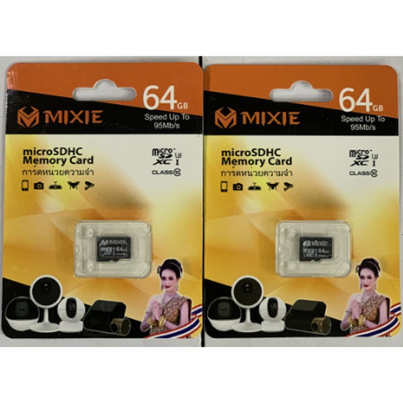 THẺ NHỚ 64GB MIXIE U3 CHÍNH HÃNG BẢO HÀNH 36 THÁNG - DÙNG CHO CAMERA IP WIFI IMOU EZVIZ KBONE C6N H21P CAM HÀNH TRÌNH