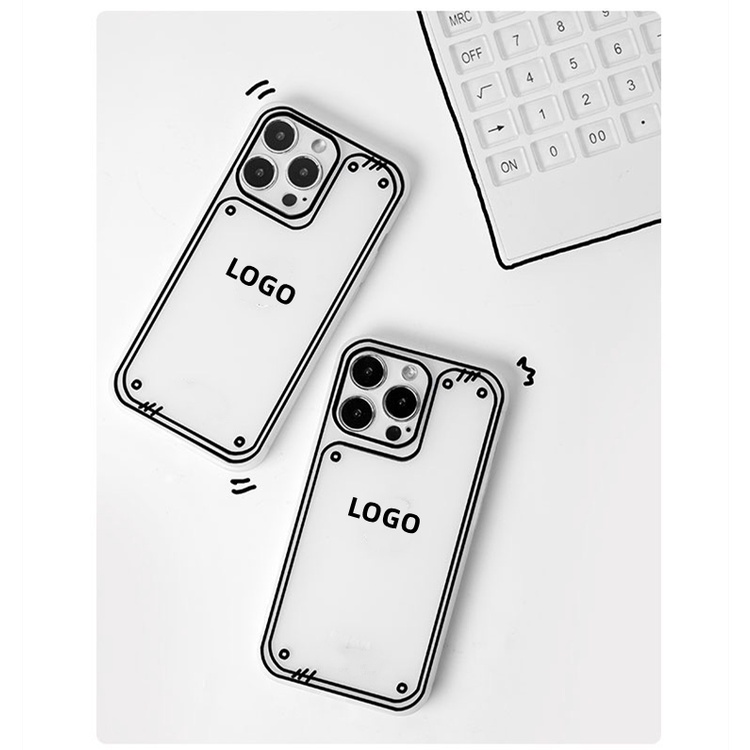 Ốp Điện Thoại Mặt Nhám Trong Suốt Chống Rơi IP11 Cho iPhone 14 Pro Max 13 Pro 12 Pro Max