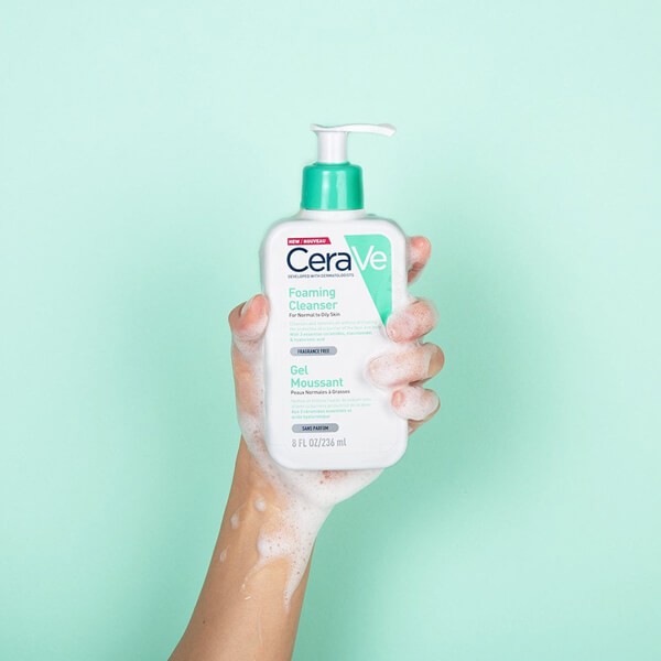 Sửa Rửa Mặt Dành Cho Da Dầu CeraVe Foaming Facial Cleanser Oil Control 355ml/ 473ml | BigBuy360 - bigbuy360.vn