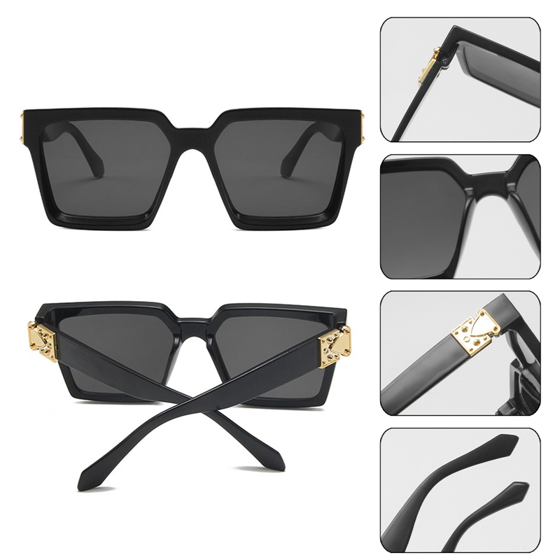 Kính Mát Gọng Vuông Phong Cách Retro Cho Nữ | BigBuy360 - bigbuy360.vn