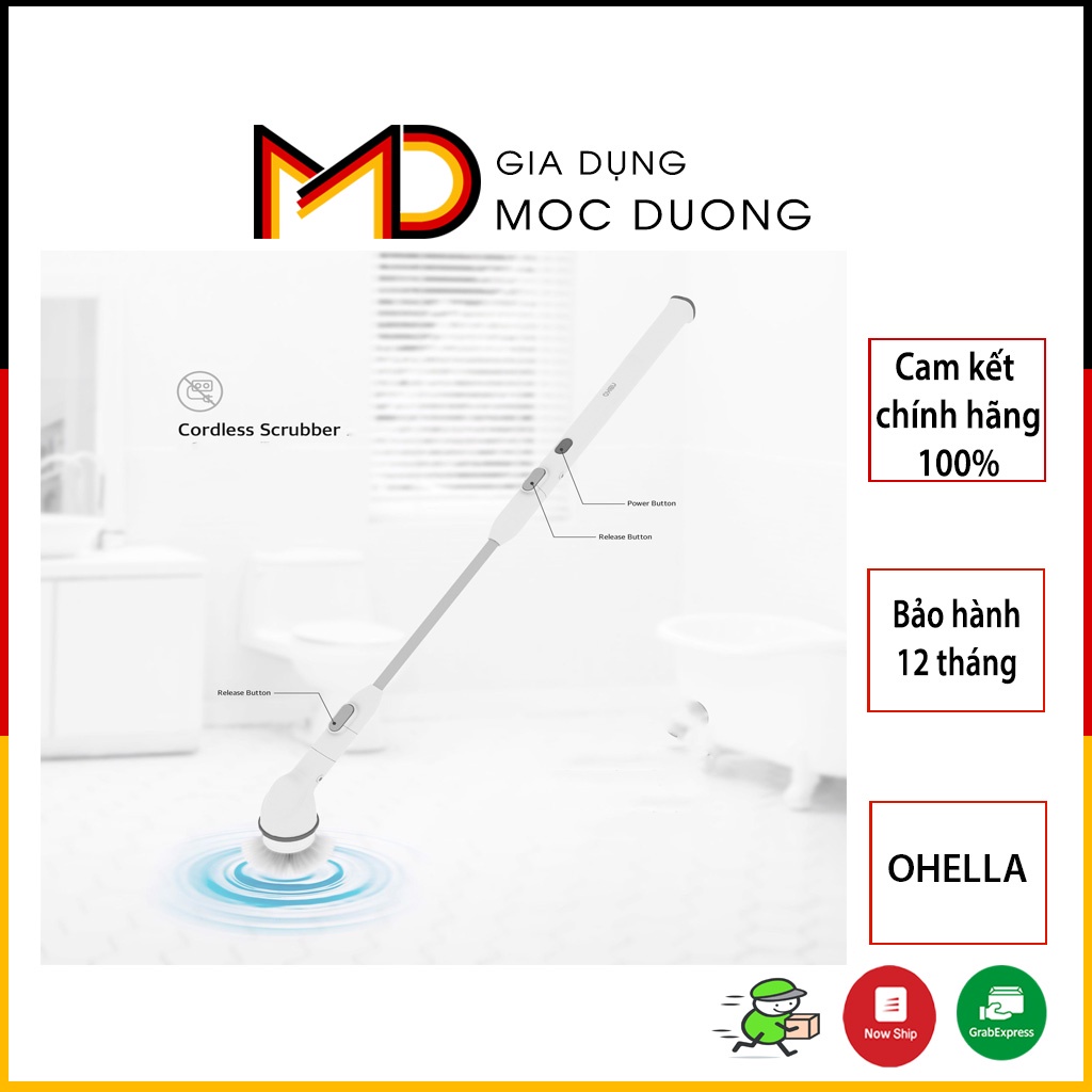 Máy cọ nhà vệ sinh tự động OHELLA NEOSPIN [HÀNG HÀN]