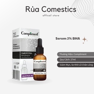 [ HÀNG CHÍNH HÃNG ] Serum Compliment 2% BHA 27ML_Serum Copliment Vitamin C 20%_ Serum chăm da luôn đẹp mướt mịn.
