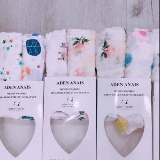 Khăn Aden Anais sợi tre (hộp 2 cái)