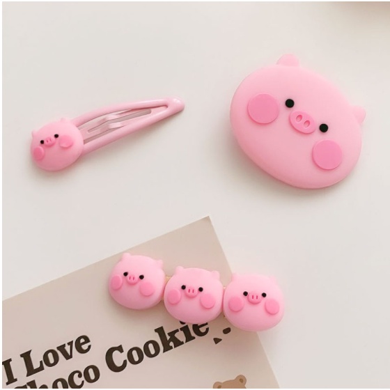 kẹp tóc hoạt hình xinh xắn cho bé  Clovershop68