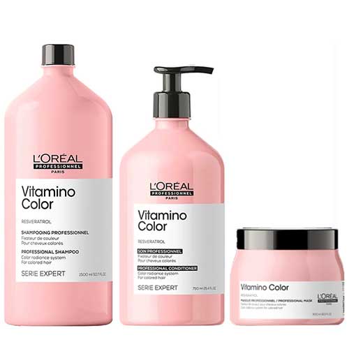 Dầu xả dưỡng màu tóc nhuộm L'Oreal Professionnel Serie Expert Vitamino Color Radiance 200ml