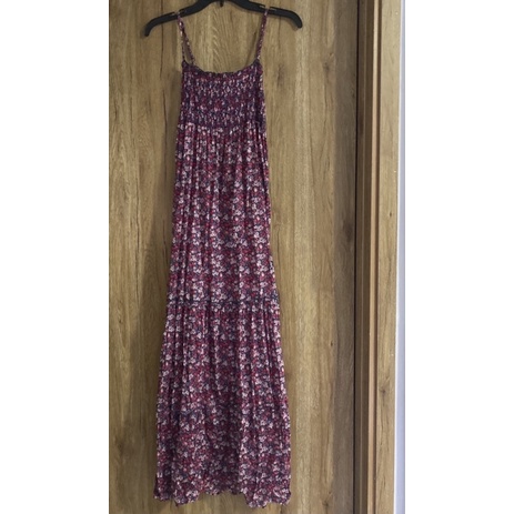 Đầm maxi hoa nhí DIVIDED by H&M - secondhand
