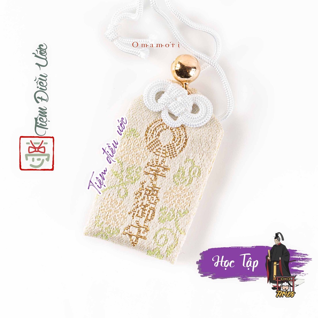 Hàng Thật Omamori Học Tập Dạng Túi- Fukuoka