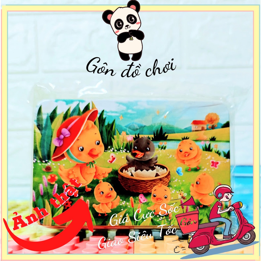 Bộ Tranh Ghép Hình Bằng Gỗ 60 Mảnh Cho bé 3-10 Tuổi Giúp Phát Triển Tư Duy Toàn Diện Gôn đồ chơi