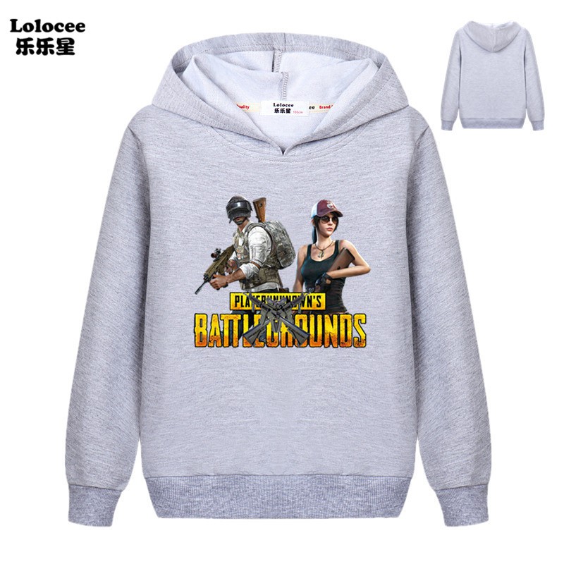 Áo Hoodie Thời Trang 2019 Phong Cách Game Pubg Cho Bé Trai