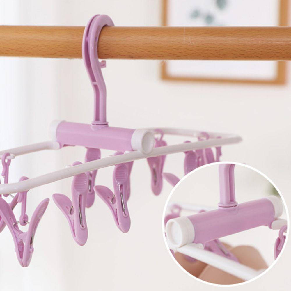 Móc Nhựa Phơi Vớ / Đồ Lót Có Thể Gấp Gọn Tiện Dụng