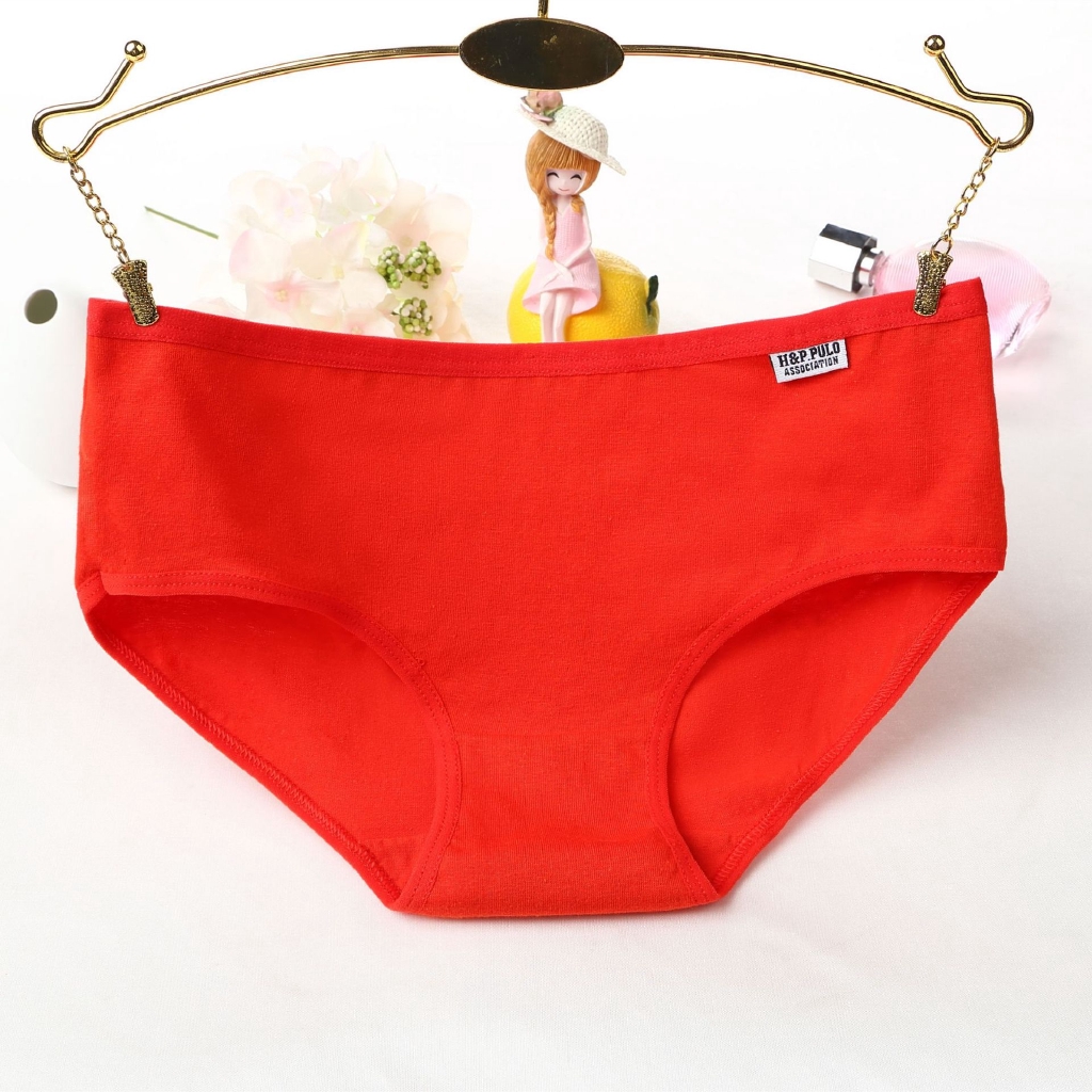 Quần lót cotton màu trơn đơn giản | BigBuy360 - bigbuy360.vn