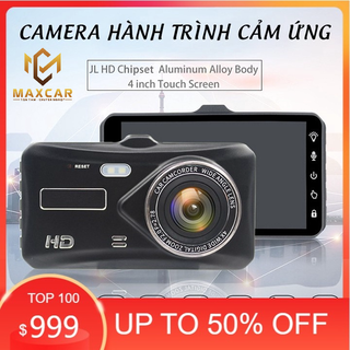 Camera hành trình ô tô - chất lượng full HD - 1080 ghi hình trước sau, có cảm ứng