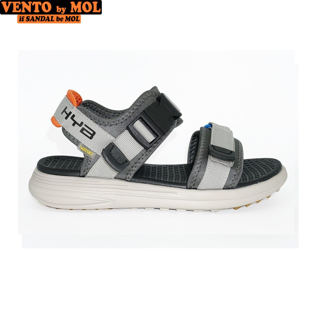 Giày sandal Vento nam nữ 2 quai ngang vải dù cho cặp đôi có quai hậu cố định mang đi học du lịch NB38G