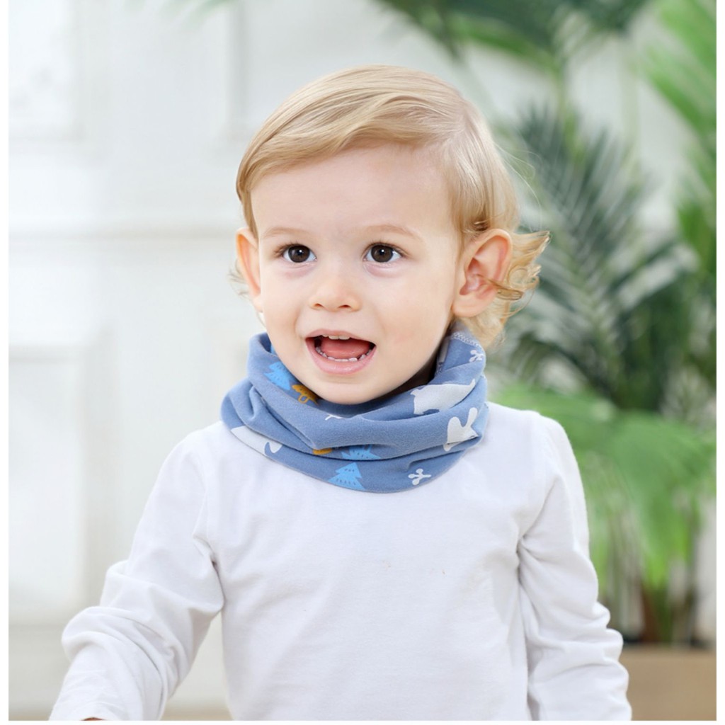 Khăn Ống Cotton Đa Năng Cho Bé Từ 6 Tháng đến 5 Tuổi