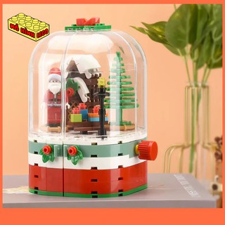 Đồ chơi lắp ráp lego giá rẻ Sembo block 6251 mô hình hộp xoay quà tặng giáng sinh noel 249 chi tiết